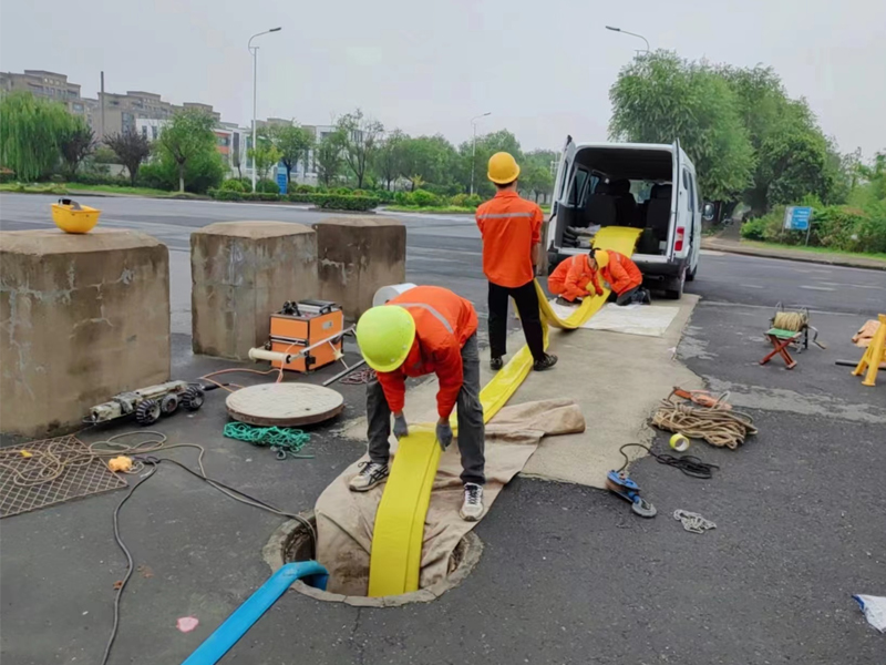 三步两桥光固化管道修复